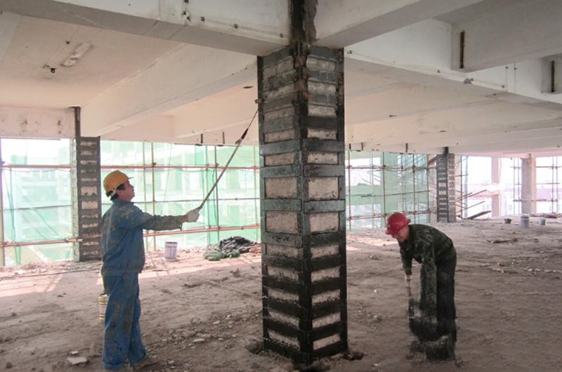 平和型钢外包钢加固施工的质量怎么做检测？